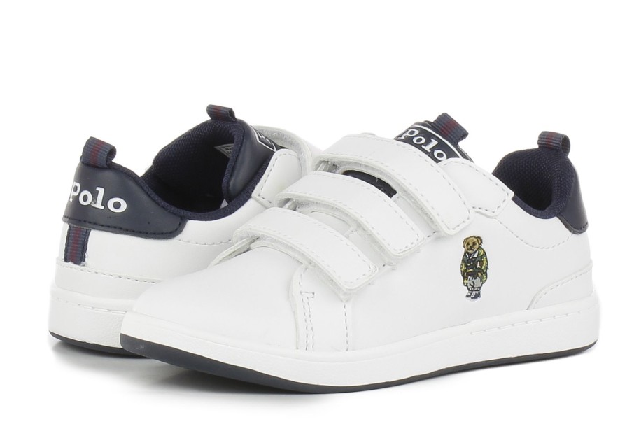 Kid'S Footwear Polo Ralph Lauren | Heritage Court Bear Ez