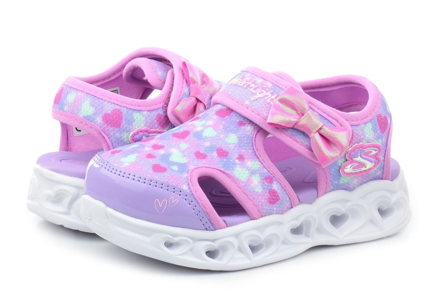 Kid'S Footwear Skechers | Heart Lights Sandals