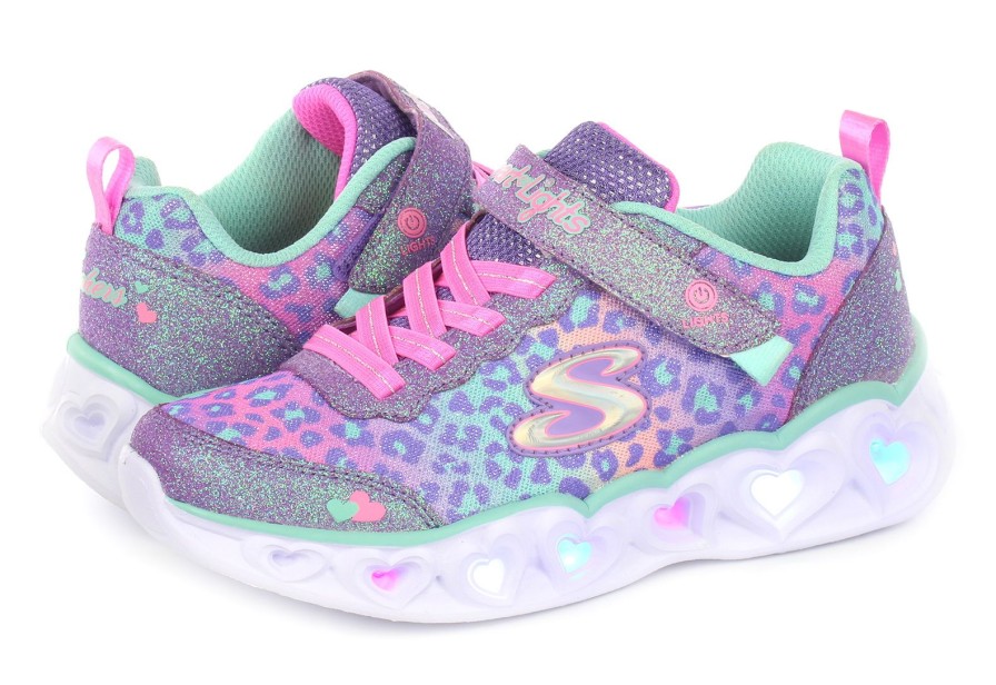 Kid'S Footwear Skechers | Heart Lights-Shimmer Spots